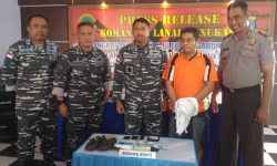 Kurir Sabu-sabu Asal  Samarinda Ditangkap TNI-AL di Sebatik