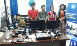 Bandar Narkoba Bersama Dua Wanita Ditangkap BNN Samarinda