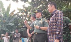 Irjenad Mayjen TNI Jhoni L Tobing Kunjungi Lokasi TMMD di Bontang