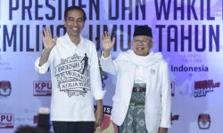 Jokowi-Ma’ruf Amin Resmi Mendaftar sebagai Bakal Capres dan Cawapres di KPU