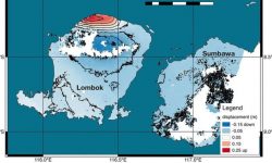 Gempa Lombok: Daratan Berubah Bentuk dan Naik 25 Sentimeter