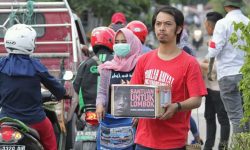 Aksi Galang Dana Peduli Lombok dari Forum Jurnalis Bontang