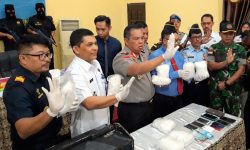 Polisi dan Bea Cukai Nunukan Amankan 9,226 Kilogram Sabu