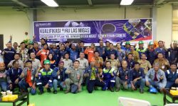 PT Badak LNG Bontang Prakarsai Sertifikasi Tukang Las