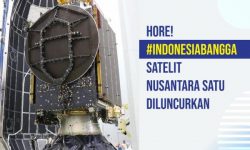 Satelit Nusantara Satu Diluncurkan, Internet Jangkau Seluruh Kepulauan