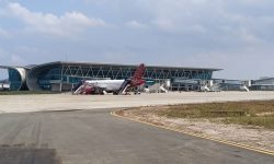 Taxiway Bandara APT Pranoto Bermasalah Lagi, Dua Pesawat Dialihkan