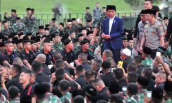 Presiden: Rakyat Senang Lihat TNI dan Polri Solid dan Sangat Bersatu
