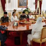 Berlebaran, AHY dan EBY Bersama Presiden Joko Widodo Penuh Kekeluargaan
