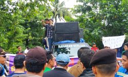 Demo Soal Banjir Bontang, Warga Dihalangi Masuk Indominco