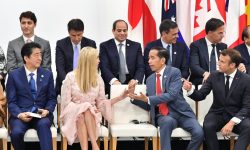 Saat Presiden Jokowi Berbincang Dengan Ivanka Trump