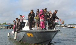 Sambut HUT Ke-73 Bhayangkara: Polres Nunukan Tabur Bunga dan Ziarah ke TMP