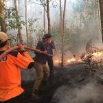 Personel BPBD Kukar Ini Sempat Dikabarkan Meninggal Akibat Asap Karhutla