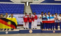 Atlet Junior Taekwondo Nunukan Sabet 8 Medali di Brunai Darussalam