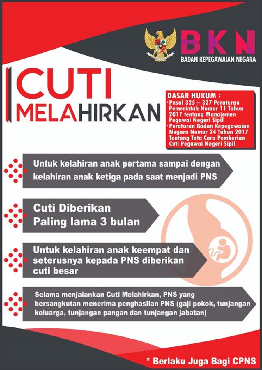 Cpns Tetap Berhak Atas Cuti Melahirkan Saat Dalam Masa Percobaan