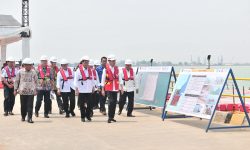 Presiden Jokowi Sebut Progres Pembangunan Pelabuhan Patimban Bagus dan Sesuai Harapan