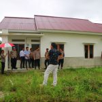 Kapolda Kaltara Tinjau Pembangunan 100 Unit Rumah Polri di Nunukan