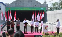 Presiden Jokowi Resmikan Terowongan Yogyakarta International Airport