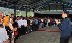 Temui Ratusan Nelayan, Presiden Jokowi Pastikan SKPT Natuna Bermanfaat