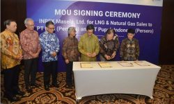 INPEX, PLN, dan PT Pupuk Indonesia Tandatangani Komitmen Jual Beli Gas Blok Masela
