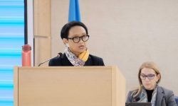 Menlu Retno Angkat Pemberdayaan Perempuan dalam Sidang HAM PBB
