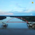 Progres Jembatan Tumbang Samba Kalteng Sudah 99%