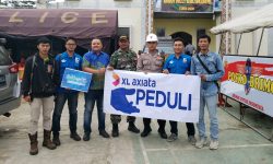 XL Axiata Beri Bantuan Korban Gempa di Kalapanunggal Sukabumi