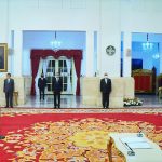 Presiden Jokowi Lantik Muhammad Syafruddin Jadi Ketua MA di Istana Negara