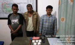 Polres Nunukan Amankan 3 Pelaku Transaksi Sabu 251 Gram