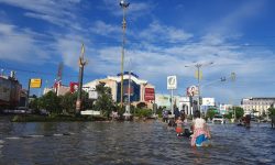 Wisata Air Banjir Warga Samarinda di Masa Pandemi Covid-19