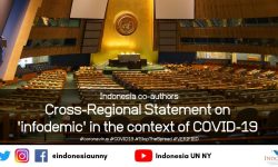 Indonesia dan 12 Negara Lainnya Prakarsai Pernyataan Bersama PBB Melawan Penyebaran Disinformasi