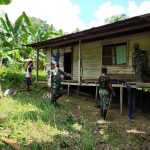 Satgas Pra TMMD ke-108 Kutim Mulai Bongkar Rumah Tak Layak Huni