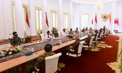 Bareng TNI-Polri, Presiden Tukar Pandangan Soal Pancasila dan Masalah Kebangsaan