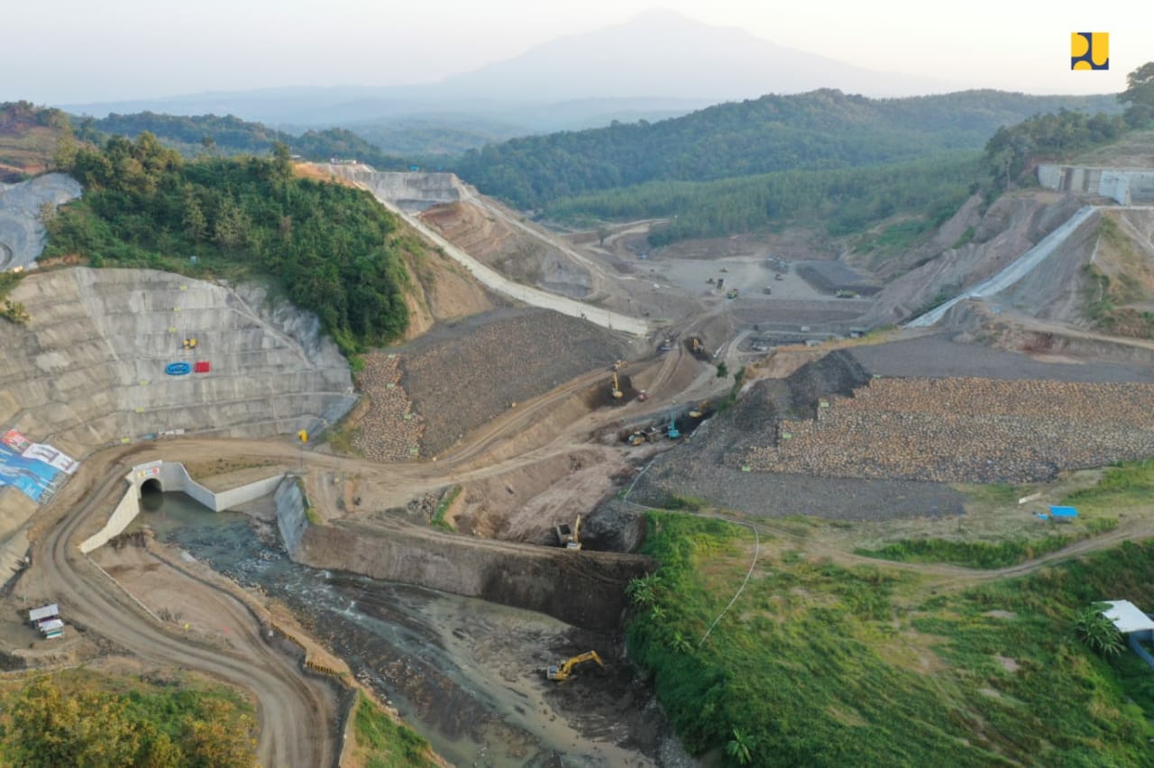 Pemerintah Targetkan Bendungan Cipanas Sumedang Selesai Tahun 2022