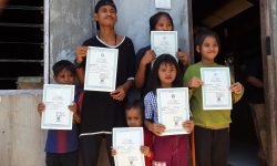 Polres Nunukan Buatkan Akte Kelahiran Enam Anak Yatim Piatu