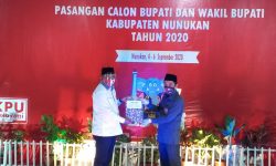 Pilkada Nunukan : Paslon Danni – Nasir Serahkan Berkas Pendaftaran ke KPUD
