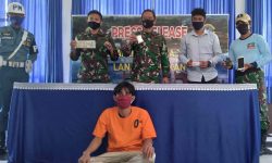 TNI AL Tangkap Pengedar Sabu yang Dikendalikan Napi Lapas Nunukan