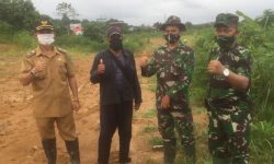 PT Bumi Hijau Pangan, Mitra Kodim 0906/Tgr dan Pemkab Kukar Mulai Garap Sawah Baru