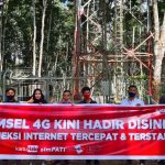 Telkomsel Tancapkan BTS 4G, Satu-satunya di Desa Rantau Atas Kabupaten Paser