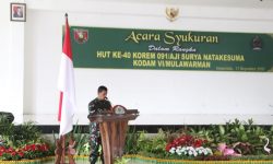 HUT ke-40 Korem 091/ASN jadi Momentum Lebih Dekat dengan Rakyat