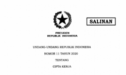 Pemerintah Siapkan Konsultasi Publik Aturan Turunan UU Cipta Kerja