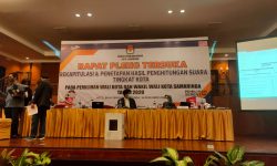 Rapat Pleno KPU Samarinda Dilaksanakan Dalam Kemungkinan Komisioner Positif COVID-19