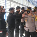 Usai Amankan Pilkada, Kapolres Nunukan Lepas Kepulangan BKO Brimob Aceh
