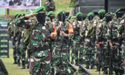 Waasops Panglima TNI di Hadapan 450 Prajurit Yonif 611/Awl : Pulanglah dengan Kebanggaan