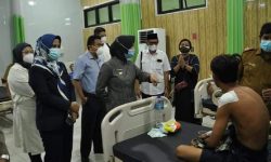 Bupati Nunukan Tanggung Biaya Berobat Korban Penganiayaan di Pasar Inhutani