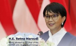 Retno Marsudi Terpilih Pimpin Kerjasama Vaksin Multilateral COVAX-AMC EG