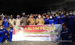 Kiriman Pertama Bantuan Kaltim ke Kalsel