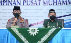 Kunjungi PP Muhammadiyah, Kapolri Bicara Moderasi Beragama Hingga Pendekatan Humanis