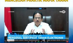 Sertipikat Tanah Elektronik Dapat Mencegah Praktik Mafia Tanah