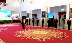 Presiden Saksikan Pengucapan Sumpah Andi Samsan Nganro Sebagai Wakil Ketua MA