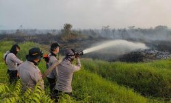 Polda Kalbar Tangani 7 Kasus Karhutla, 8 Orang Jadi Tersangka